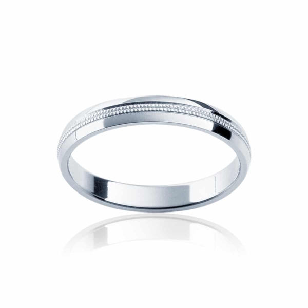 Womens Classic Platinum Wedding Ring|Sonoma