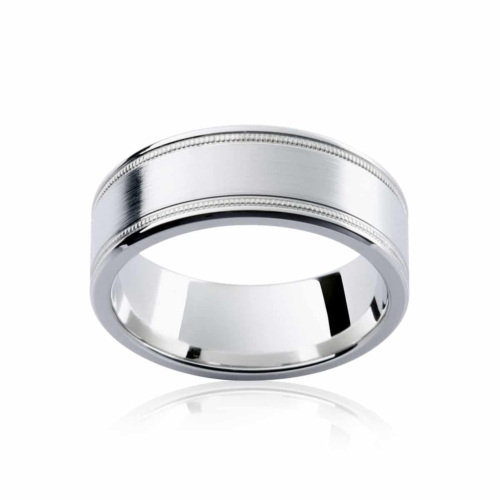 Mens Platinum Wedding Ring|Sovereign