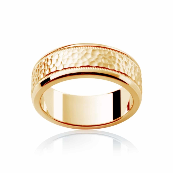 Mens Yellow Gold Wedding Ring|Terrain