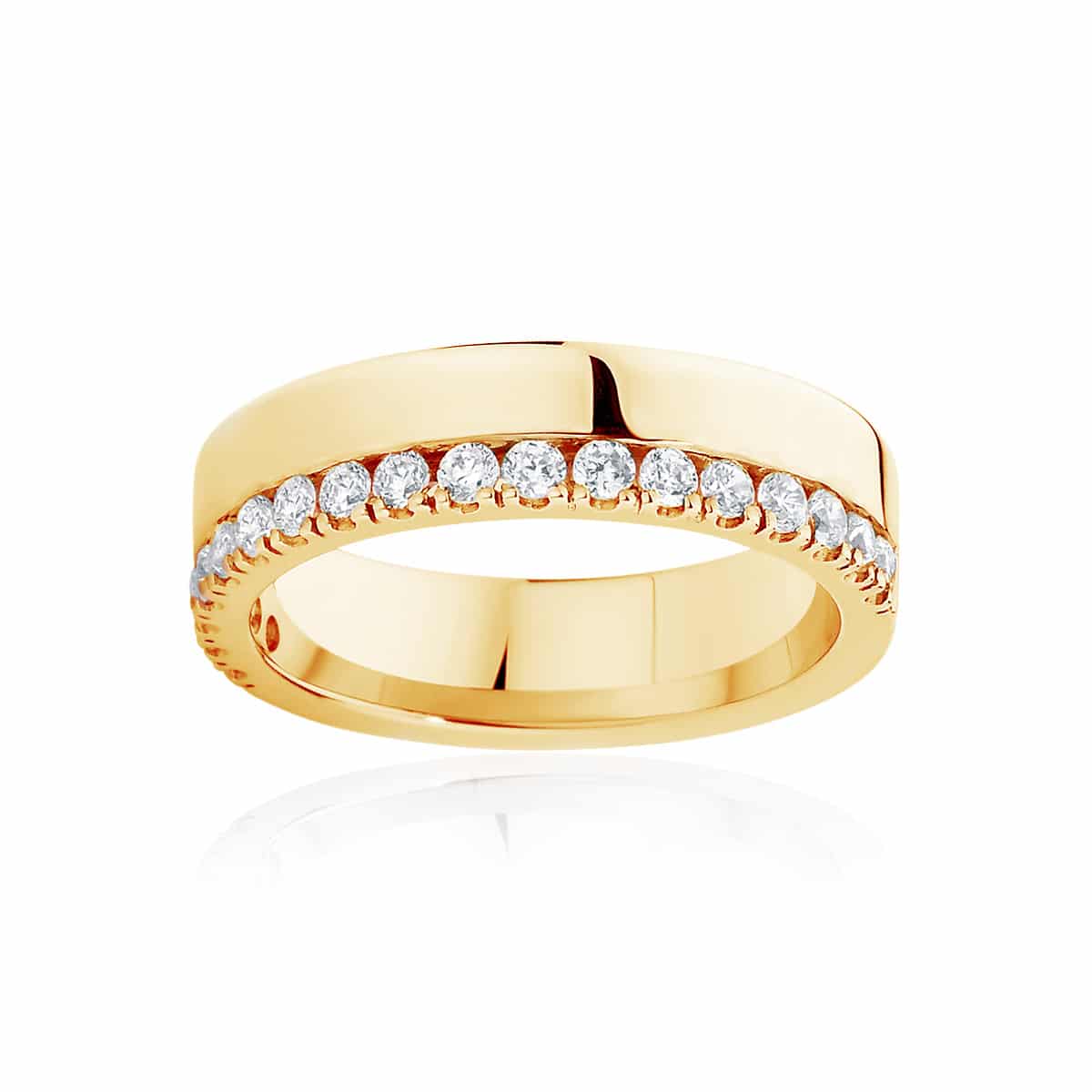 Womens Yellow Gold Wedding Ring|Thea