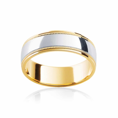 Mens Yellow Gold Wedding Ring|Umbria