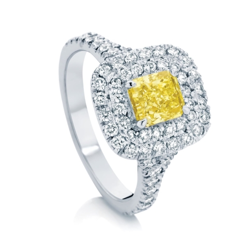 Radiant Halo Dress Ring Platinum | Halo