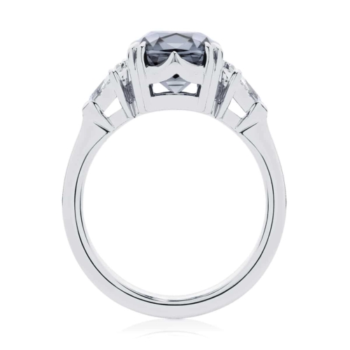 Cushion Spinel Dress Ring Platinum | Stardust