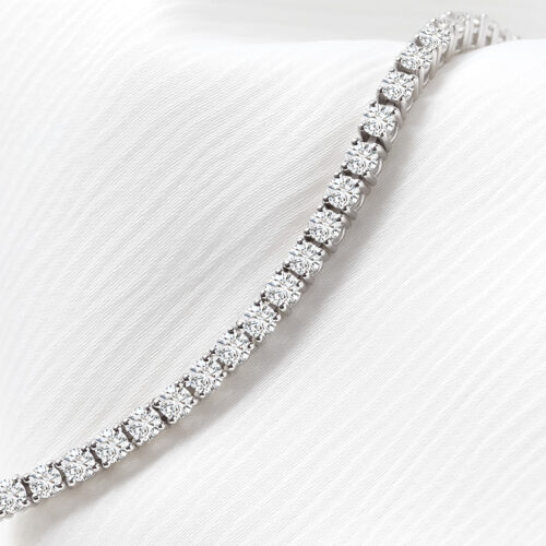 Diamond Tennis Bracelet White gold 2