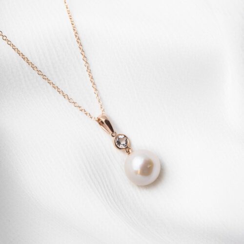 Pearl & Morganite Pendant