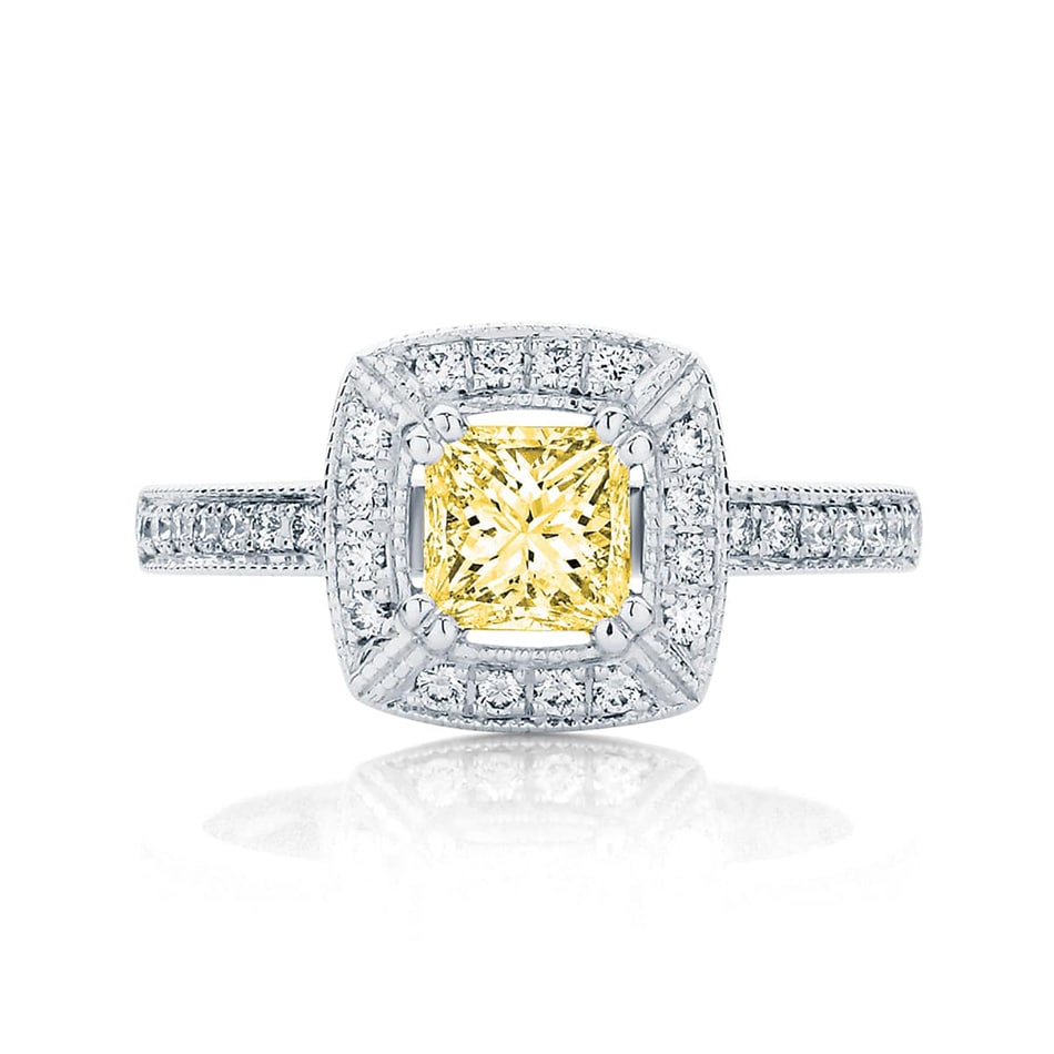 Yellow diamonds