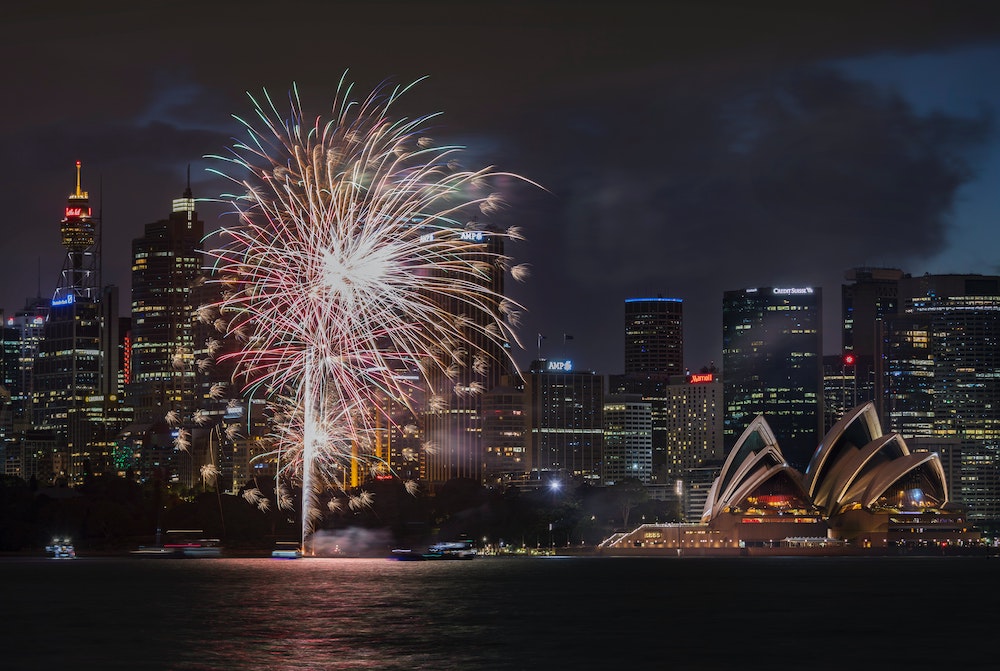 sydney fireworks