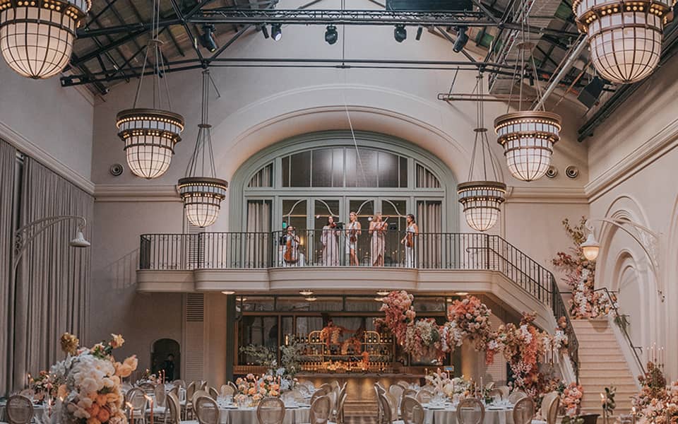 The Eveleigh in Sydney as a light and airy wedding venue. 