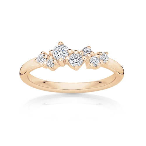 Diamond Classic Eternity Ring in Rose Gold | Confetti