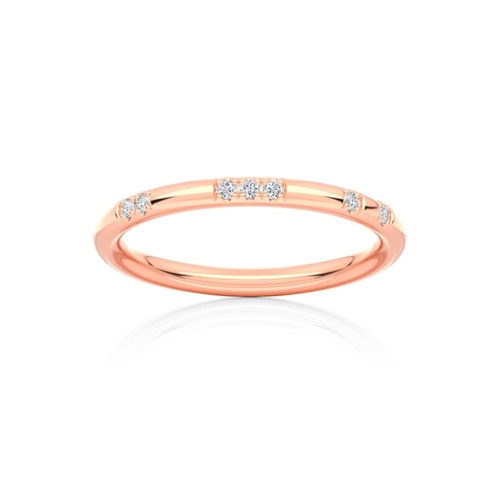 Diamond Classic Eternity Ring in Rose Gold | Constellation