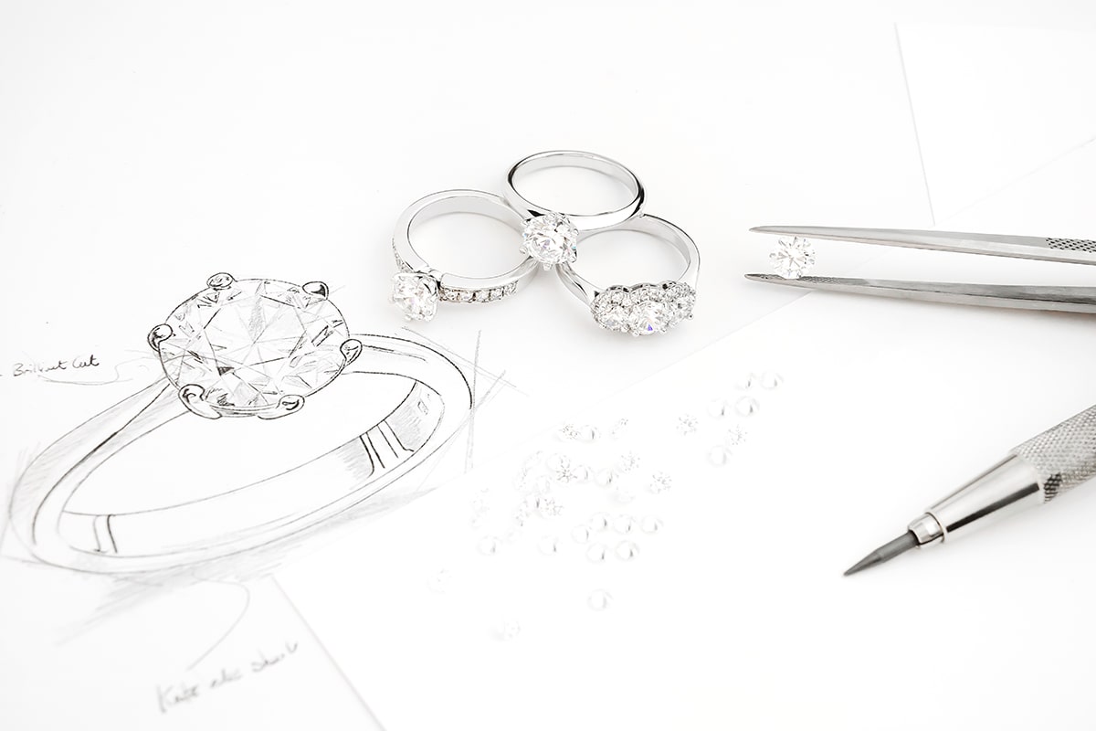 Custom Made & Bespoke Engagement Rings in Sydney