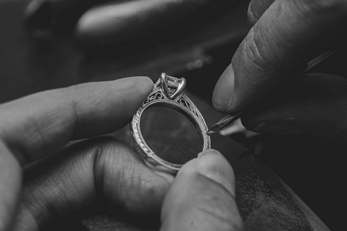Custom Couple Names Date Initial Ring Personalized Engraved - Temu Australia