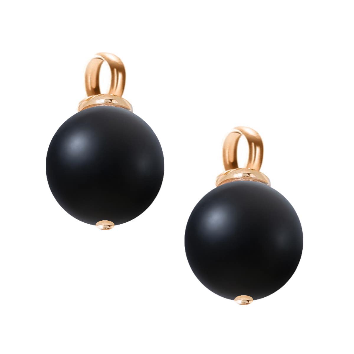 Onyx Drop - Rose Gold