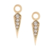 Vela Diamond Drop - Yellow Gold