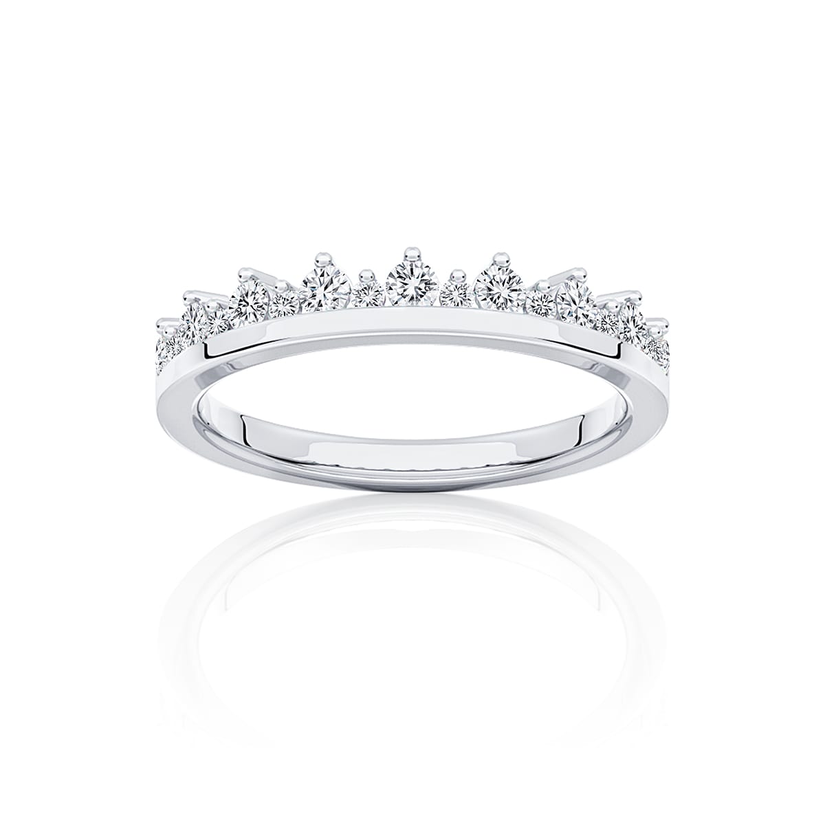 Diamond Classic Wedding Ring in Platinum | Garland