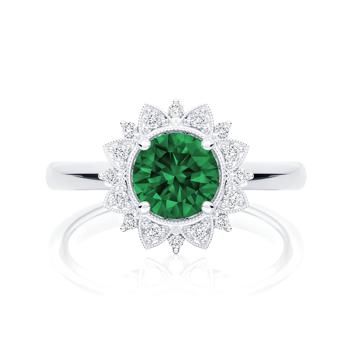 Round Emerald